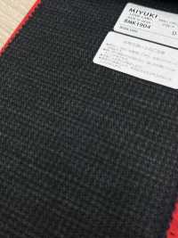 8MK1904 25AW LOOP LABO (Loop Lab) Pied De Poule Grigio Cielo Antracite[Tessile] Lanificio Miyuki Sottofoto