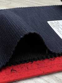 8MG4013 25AW LOOP LABO (Loop Lab) Motivo Intrecciato Blu Navy[Tessile] Lanificio Miyuki Sottofoto