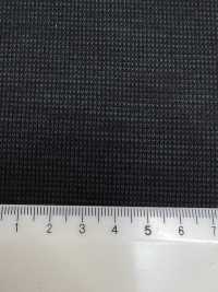 8MG4024 25AW LOOP LABO (Loop Lab) Tessuto A Trama Intrecciata Grigio Cielo Antracite[Tessile] Lanificio Miyuki Sottofoto