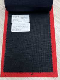 8MG4024 25AW LOOP LABO (Loop Lab) Tessuto A Trama Intrecciata Grigio Cielo Antracite[Tessile] Lanificio Miyuki Sottofoto