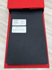 5MK0075 MIYUKI EVER WOOL (Miyuki Everwool) Senza Motivo Nero[Tessile] Lanificio Miyuki Sottofoto