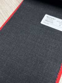 5MK0123 MIYUKI EVER WOOL (Miyuki Everwool) Senza Motivo Grigio Cielo Antracite[Tessile] Lanificio Miyuki Sottofoto
