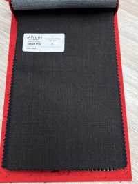 5MK0156 MIYUKI EVER WOOL (Miyuki Everwool) Senza Motivo Marrone[Tessile] Lanificio Miyuki Sottofoto