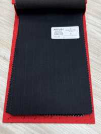 5MK0160 MIYUKI EVER WOOL A Righe Blu Scuro[Tessile] Lanificio Miyuki Sottofoto