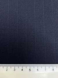 5MK0171 MIYUKI EVER WOOL A Righe Blu Navy[Tessile] Lanificio Miyuki Sottofoto