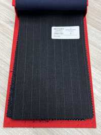 5MK0182 MIYUKI EVER WOOL Grigio Cielo A Righe Antracite[Tessile] Lanificio Miyuki Sottofoto
