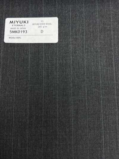5MK0193 MIYUKI EVER WOOL (Miyuki Ever Wool) Grigio a righe