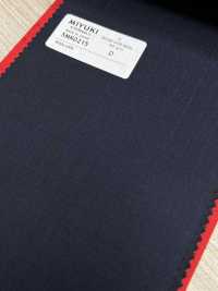 5MK0215 MIYUKI EVER WOOL Shadow Stripe Navy[Tessile] Lanificio Miyuki Sottofoto