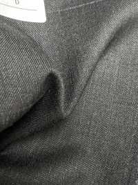 5MK0252 MIYUKI EVER WOOL Shadow Windowpane Charcoal Heaven Gray[Tessile] Lanificio Miyuki Sottofoto