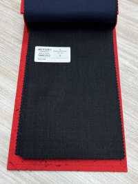 5MK0252 MIYUKI EVER WOOL Shadow Windowpane Charcoal Heaven Gray[Tessile] Lanificio Miyuki Sottofoto