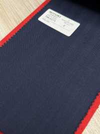 5ML0273 MIYUKI EVER WOOL Herringbone Navy[Tessile] Lanificio Miyuki Sottofoto