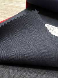 5ML0284 MIYUKI EVER WOOL Herringbone Blue[Tessile] Lanificio Miyuki Sottofoto
