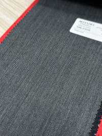 5ML0306 MIYUKI EVER WOOL Herringbone Grey[Tessile] Lanificio Miyuki Sottofoto