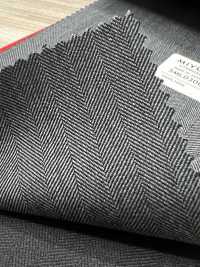 5ML0306 MIYUKI EVER WOOL Herringbone Grey[Tessile] Lanificio Miyuki Sottofoto