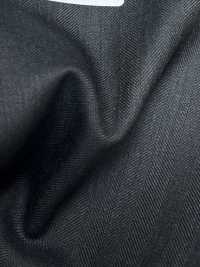 5ML0310 MIYUKI EVER WOOL Spina Di Pesce Marrone Scuro[Tessile] Lanificio Miyuki Sottofoto