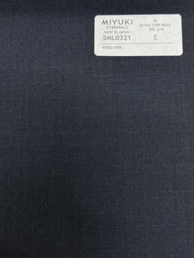5ML0321 MIYUKI EVER WOOL (Miyuki Ever Wool) blu navy tinta unita