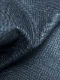 5ML0365 MIYUKI EVER WOOL Glen Check Navy[Tessile] Lanificio Miyuki Sottofoto