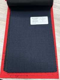5ML0365 MIYUKI EVER WOOL Glen Check Navy[Tessile] Lanificio Miyuki Sottofoto