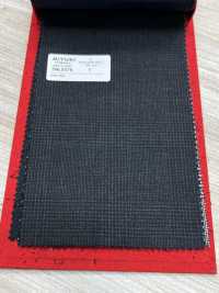 5ML0376 MIYUKI EVER WOOL Glen Check Charcoal Heaven Grey[Tessile] Lanificio Miyuki Sottofoto
