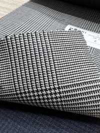 5ML0380 MIYUKI EVER WOOL Glen Check Grigio[Tessile] Lanificio Miyuki Sottofoto