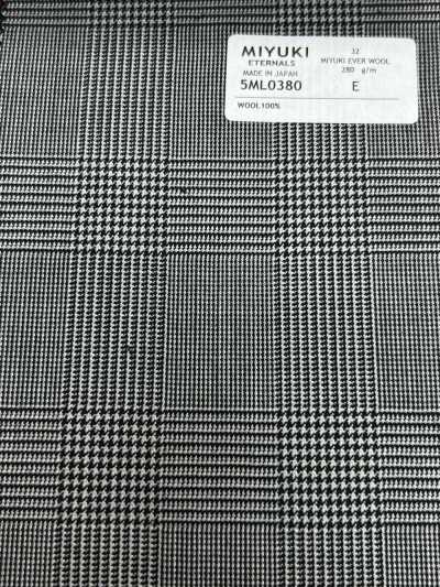 5ML0380 MIYUKI EVER WOOL (Miyuki Ever Wool) Quadri Glen grigio
