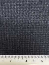 5ML0391 MIYUKI EVER WOOL (Miyuki Everwool) Pied De Poule Blu Navy[Tessile] Lanificio Miyuki Sottofoto