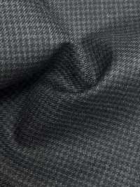 5ML0402 MIYUKI EVER WOOL (Miyuki Everwool) Pied De Poule Grigio Cielo Antracite[Tessile] Lanificio Miyuki Sottofoto