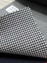 5ML0413 MIYUKI EVER WOOL (Miyuki Everwool) Pied De Poule Grigio[Tessile] Lanificio Miyuki Sottofoto