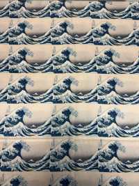 TPS3001 Fodera Con Stampa Katsushika Hokusai, Motivo Ripetuto[Liner] Sottofoto