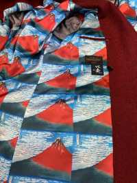 TPS3002 Fodera Con Stampa Katsushika Hokusai, Motivo Ripetuto[Liner] Foto secondaria