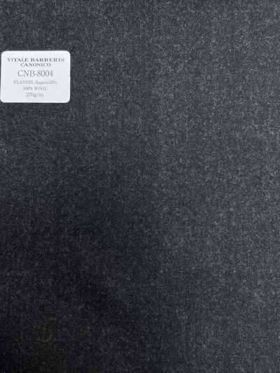 CNB8004 CANONICO Flanella Standard Super 120's Grigio antracite tinta unita