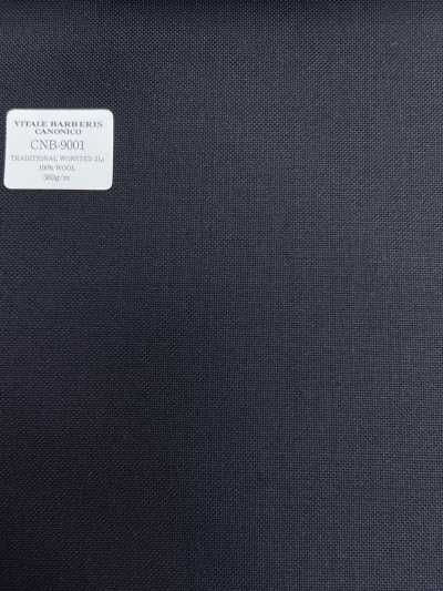 CNB9001 CANONICO Standard pettinato tradizionale 21μ blu navy scuro tinta unita