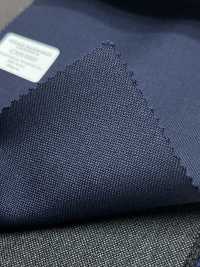 CNB9002 CANONICO (Canonico) Standard TRADITIONAL WORSTED 21μ Navy No Pattern[Tessile] CANONICO Sottofoto