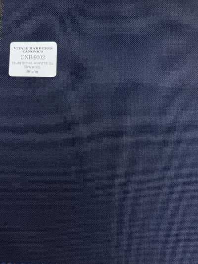 CNB9002 CANONICO Pettinato tradizionale 21μ blu navy tinta unita
