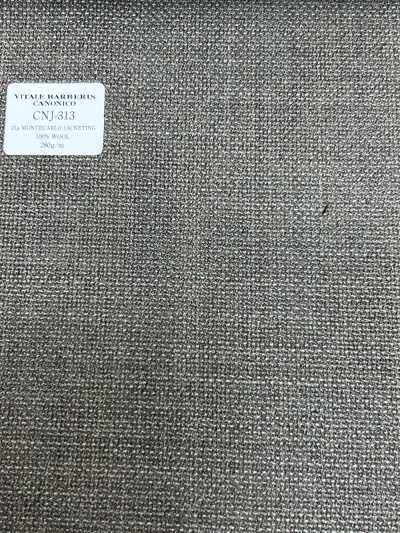 CNJ313 CANONICO (Canonico) Standard 21μ MONTECARLO Tessuto per giacche Hopsack tinta unita beige
