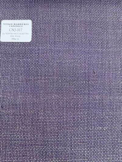 CNJ317 CANONICO (Canonico) Standard 21μ MONTECARLO tessuto per giacche Hopsack tinta unita lavanda