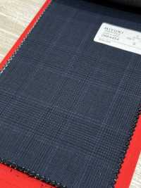 2MK4454 26SS Miyuki Textile MIYUKI ESSENTIALS ACTIVA Navy Check[Tessile] Lanificio Miyuki Foto secondaria