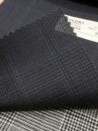 2MK4454 26SS Miyuki Textile MIYUKI ESSENTIALS ACTIVA Navy Check[Tessile] Lanificio Miyuki Foto secondaria