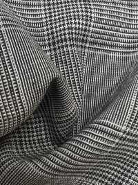 2MK4465 26SS Miyuki Textile MIYUKI ESSENTIALS ACTIVA Medium Gray Check[Tessile] Lanificio Miyuki Foto secondaria
