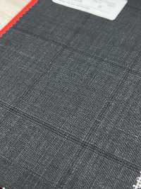 2MK3626 Tessuto MIYUKI ESSENTIALS ACTIVA COOLTEC Medium Gray Check[Tessile] Lanificio Miyuki Foto secondaria