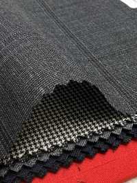 2MK3626 Tessuto MIYUKI ESSENTIALS ACTIVA COOLTEC Medium Gray Check[Tessile] Lanificio Miyuki Foto secondaria