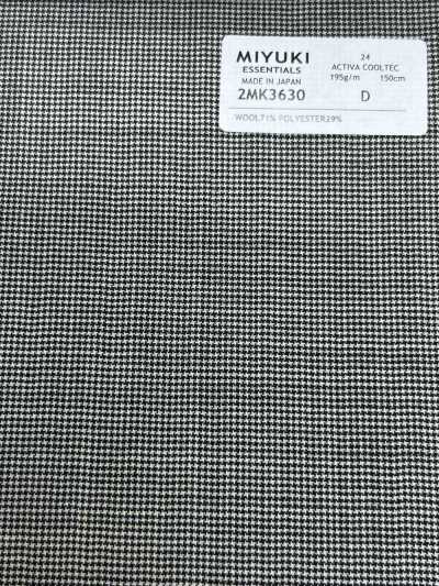 2MK3630 26SS MIYUKI Tessuto MIYUKI ESSENTIALS ACTIVA ACTIVA COOLTEC Grigio chiaro motivo piccolo