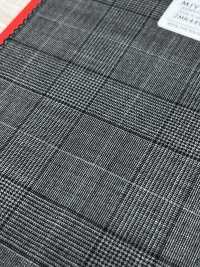 2MK4491 Tessuto MIYUKI ESSENTIALS ACTIVA COOLTEC Medium Gray Check[Tessile] Lanificio Miyuki Foto secondaria