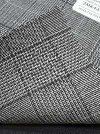 2MK4491 Tessuto MIYUKI ESSENTIALS ACTIVA COOLTEC Medium Gray Check[Tessile] Lanificio Miyuki Foto secondaria