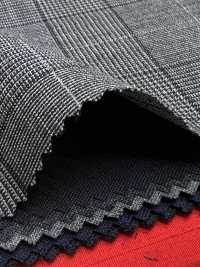 2MK4491 Tessuto MIYUKI ESSENTIALS ACTIVA COOLTEC Medium Gray Check[Tessile] Lanificio Miyuki Foto secondaria