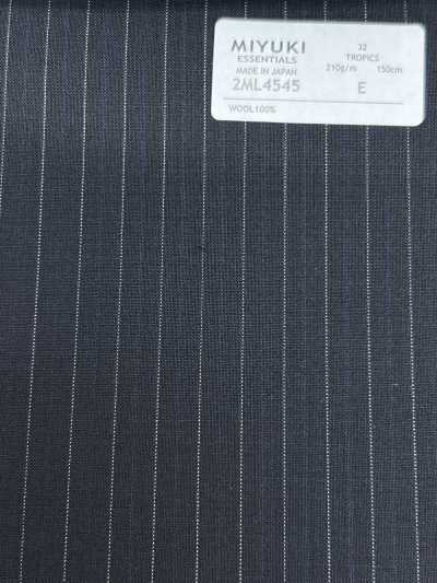 2ML4545 26SS MIYUKI Tessuti Essentials TROPICS Riga Navy