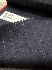 2ML4556 26SS Miyuki Textile MIYUKI Essentials TROPICS Navy Stripe[Tessile] Lanificio Miyuki Foto secondaria