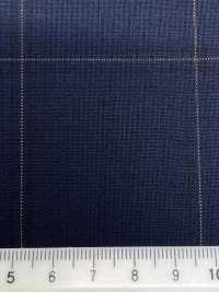 2ML4571 26SS Miyuki Textile MIYUKI Essentials TROPICS Navy Check[Tessile] Lanificio Miyuki Foto secondaria