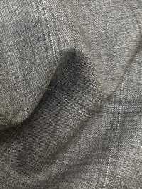 2ML4582 26SS Miyuki Textile MIYUKI Essentials TROPICS Medium Gray Check[Tessile] Lanificio Miyuki Foto secondaria