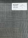 2ML4604 26SS MIYUKI Fabrics Essentials TROPICS quadri grigio chiaro